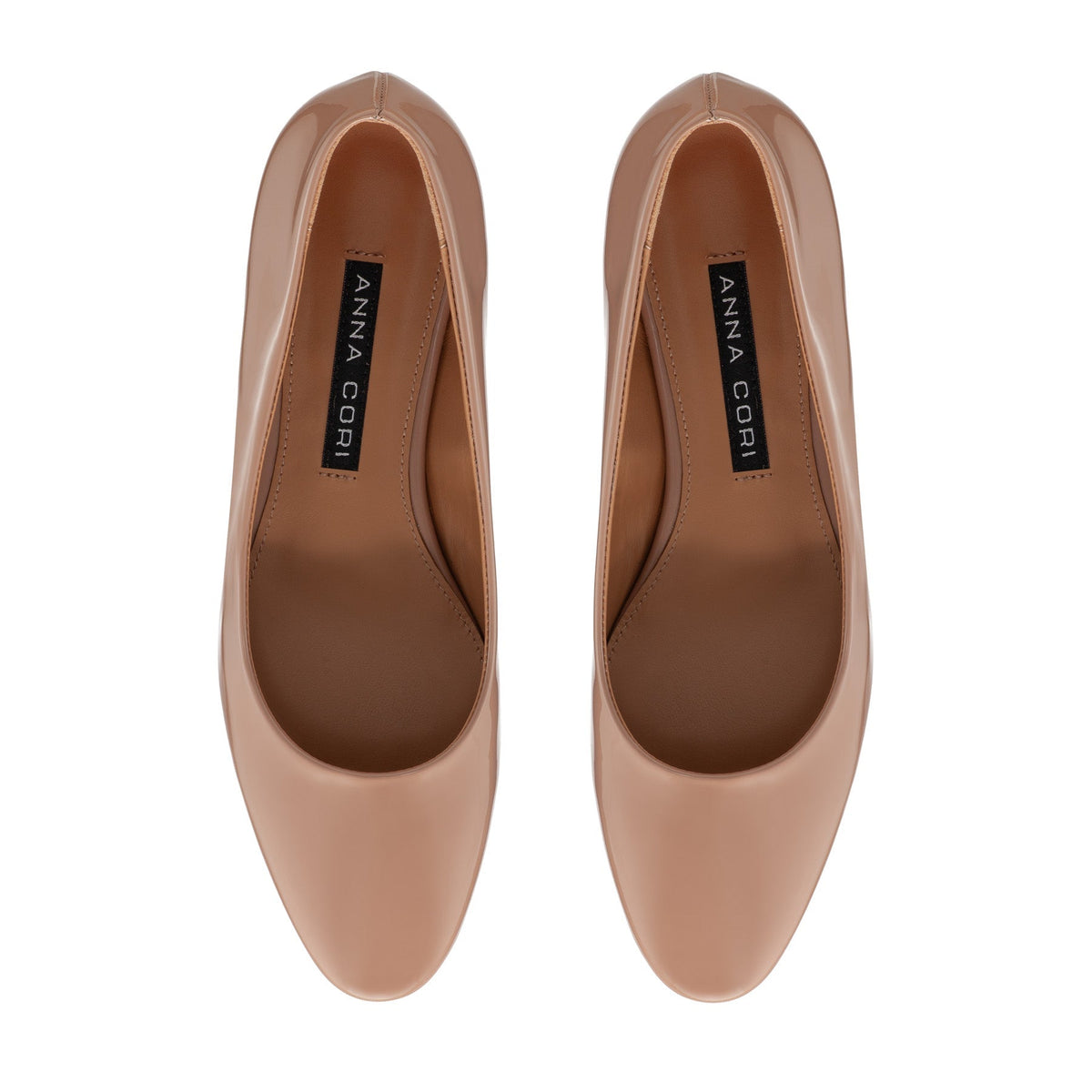 Pantofi Eleganti Dama 8047 Lac Nude